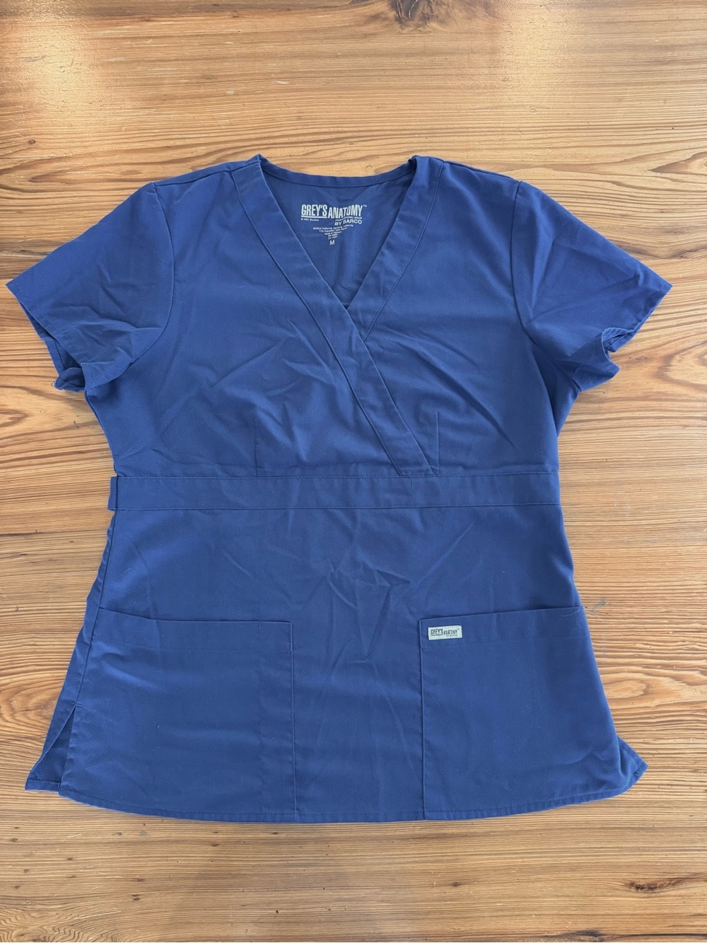 Grey’s Anatomy by Barco Scrub Top – Women’s Medium Navy Blue